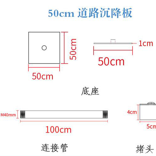 沉降板规格型号如何选择？